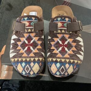 Brown Patterned Women’s Shoes